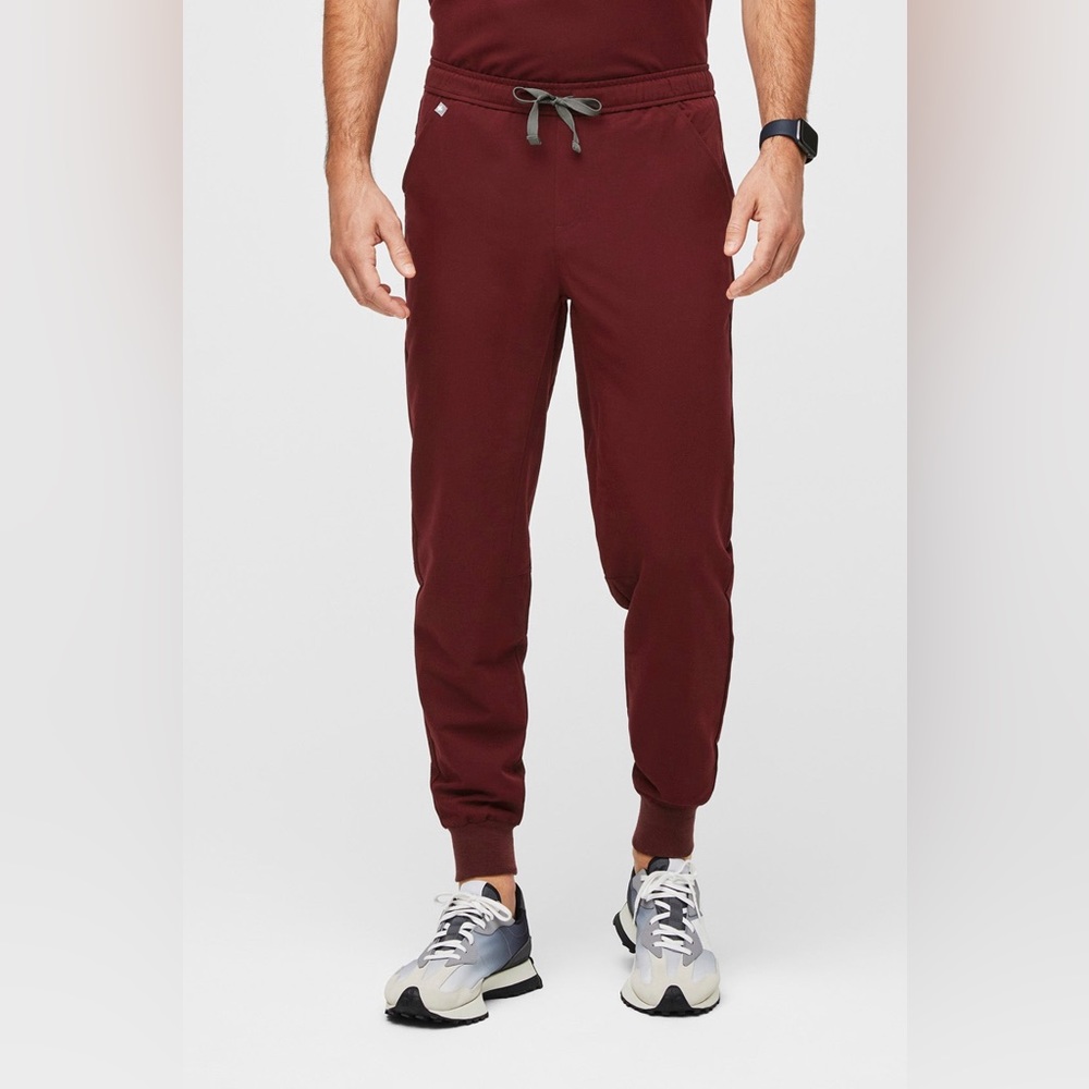 EUC FIGS Burgundy Tansen scrub pants